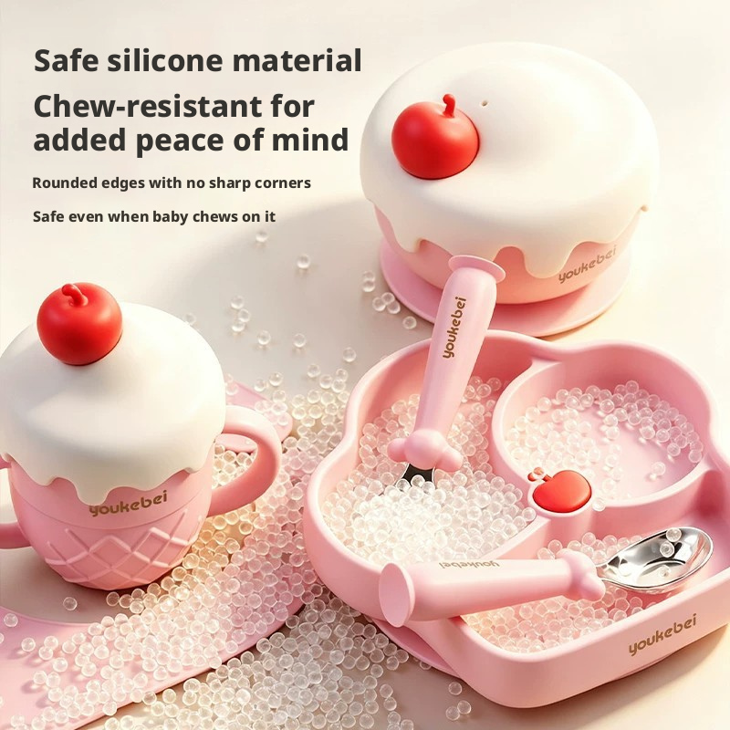 Lovely Cake Shape Baby Feeding Supplies, Ideal 1st Birthday Present