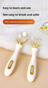 Baby Spoon & Fork Set, Self‑Feeding Training Utensils