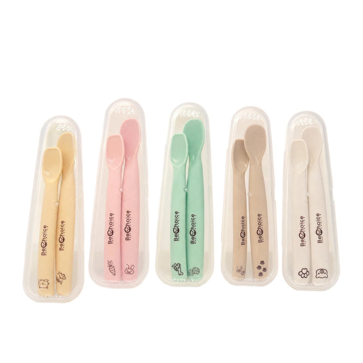 Food‑Grade Silicone Baby Feeding Spoon, Soft Gum‑Friendly Spoon for Infant, Self‑Feeding Training Spoon for Kids