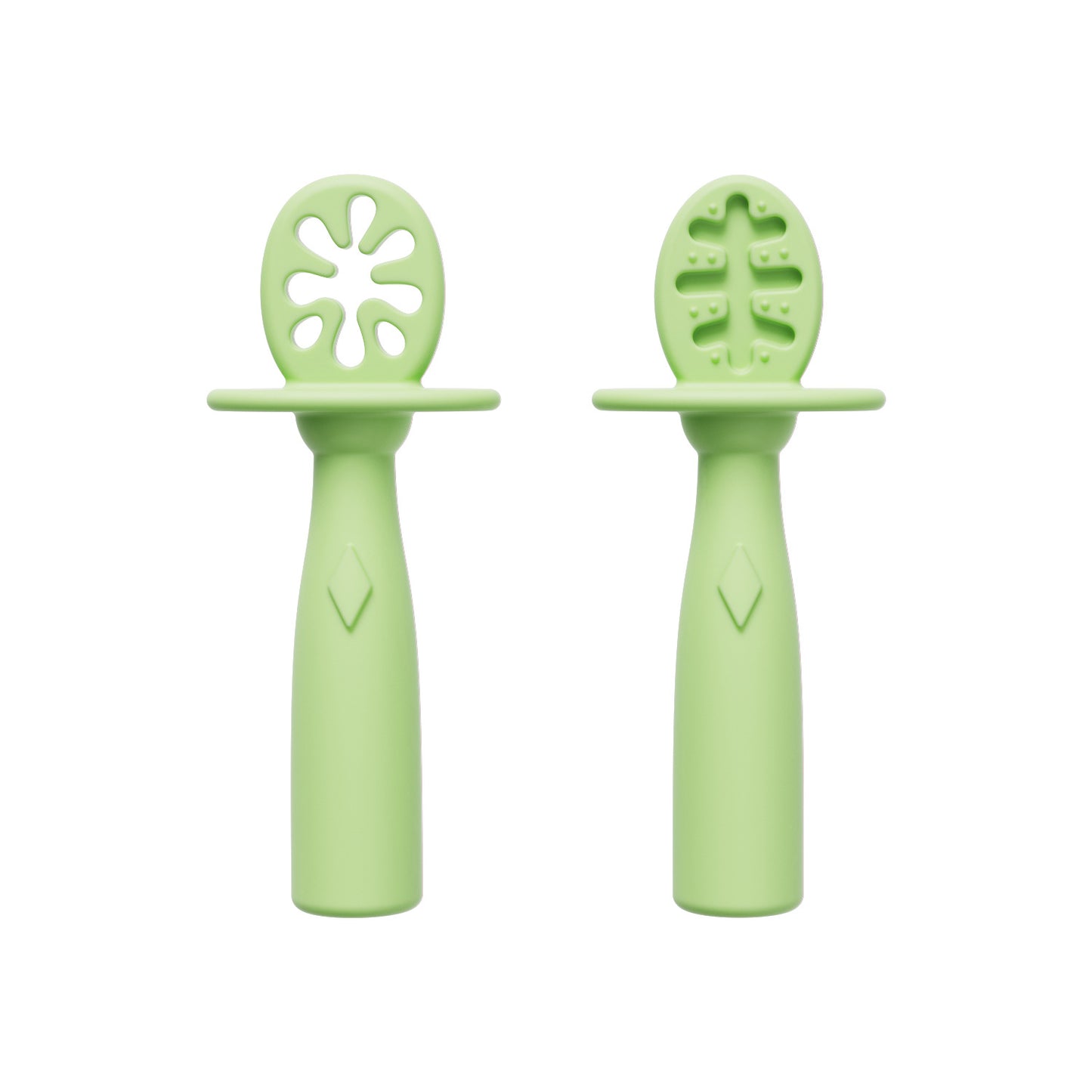 Silicone Baby Spoon, Self-feeding Spoon for Baby Liquid Food, Training Spoon, Maternity & Baby Product, Lick Spoon, Soft Supplementary Food Spoon, Integrated Design