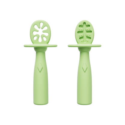 Silicone Baby Spoon, Self-feeding Spoon for Baby Liquid Food, Training Spoon, Maternity & Baby Product, Lick Spoon, Soft Supplementary Food Spoon, Integrated Design