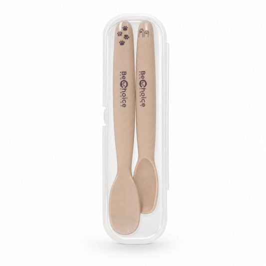 Food‑Grade Silicone Baby Feeding Spoon, Soft Gum‑Friendly Spoon for Infant, Self‑Feeding Training Spoon for Kids