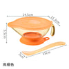 Newborn Baby Food Bowl Set, Feeding Training Bowl for Rice Cereal & Water, Built-in Grinding Function, Strong Suction Anti-Spill Baby Tableware