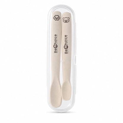 Food‑Grade Silicone Baby Feeding Spoon, Soft Gum‑Friendly Spoon for Infant, Self‑Feeding Training Spoon for Kids