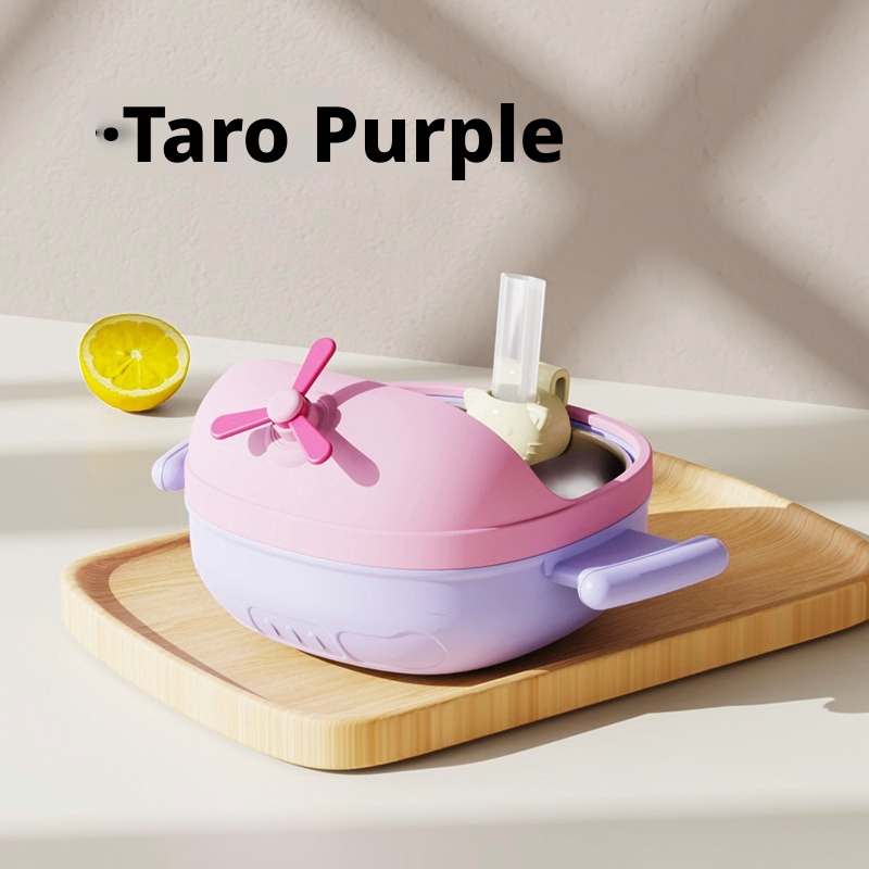 316 Stainless Steel Suction Baby Bowl, Shatterproof Toddler Self‑Feeding Tableware