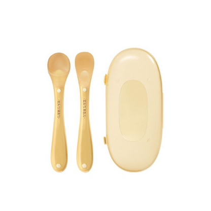 Food‑Grade Silicone Baby Spoon, Infant Feeding Spoon for Milk Water & Baby Food