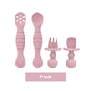 Cross-border Hot-selling Baby Spoons, Baby Food Supplement Tableware, Anti-choking Silicone Spoons & Forks for Feeding Liquid Food, In Stock Wholesale