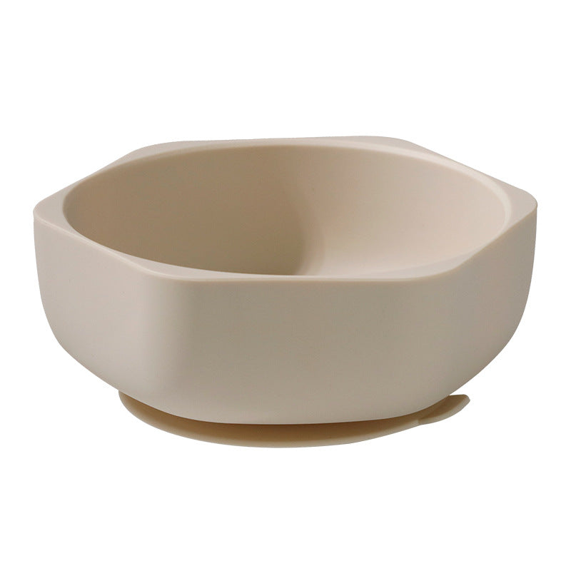 Silicone Suction Bowl for Babies, Children's Tableware, Baby Food Bowl, Anti-Drop Dining Tray for High Chairs, Training Bowl for Self-Feeding