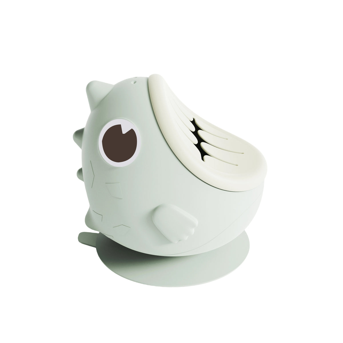 Food-Grade Dinosaur Silicone Bowl, Cartoon Baby Suction Feeding Bowl, Steamable & Boilable, Drop-Resistant Snack Bowl, Children Tableware