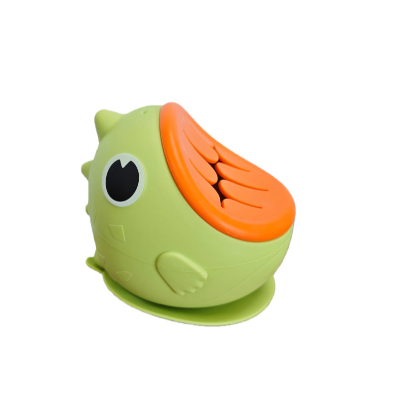 Food-Grade Dinosaur Silicone Bowl, Cartoon Baby Suction Feeding Bowl, Steamable & Boilable, Drop-Resistant Snack Bowl, Children Tableware