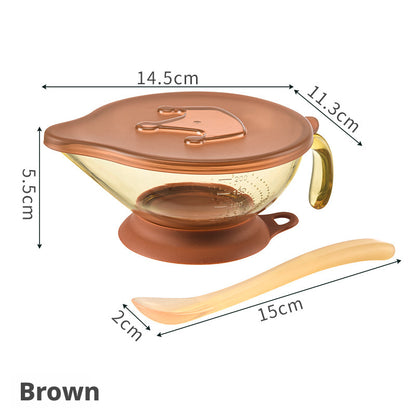 PPSU Baby Food Bowl Set, Special Small Bowl and Spoon for Newborns, for Rice Cereal and Water Feeding