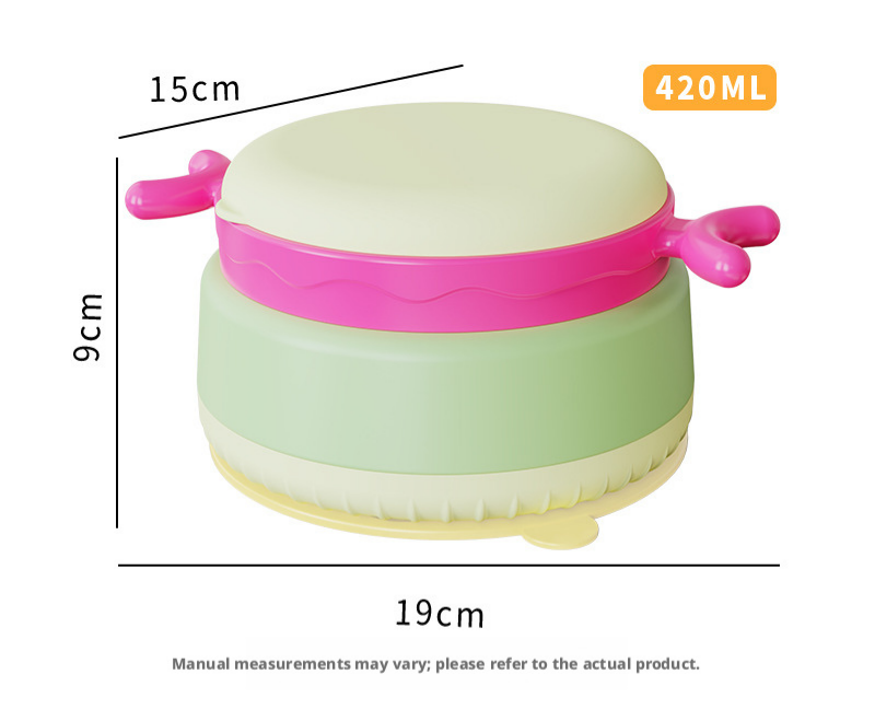 Household Stainless Steel Baby Thermal Food Bowl, Drop-Proof & Heat-Resistant Special Dining Bowl for Kids, Wholesale as Gifts