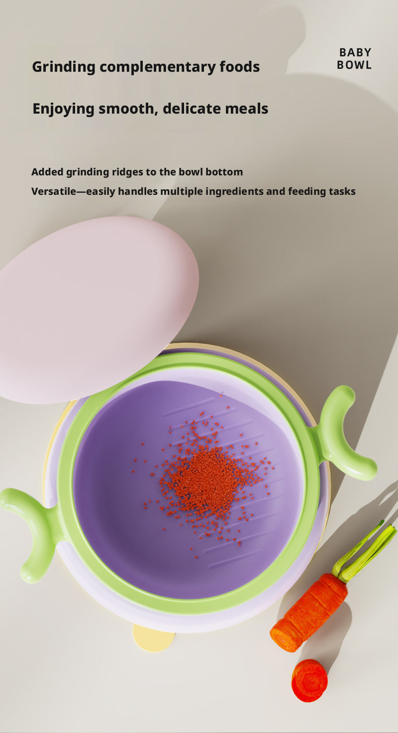 Household Stainless Steel Baby Thermal Food Bowl, Drop-Proof & Heat-Resistant Special Dining Bowl for Kids, Wholesale as Gifts