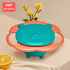 360° Rotatable Gyro Bowl, UFO-Shaped Baby Balance Bowl, Non-Tipping, Heat-Resistant & Drop-Proof Kids Feeding Bowl