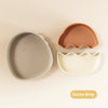 Cross-border Hot Sale Cute Dinosaur Divided Plate for Babies, Kids Dinner Plate Set, Food-Grade Silicone Plates for Infants and Toddlers