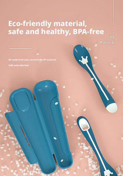 Baby Spoon, Kids Fruit Scraper Spoon, Toddler Food Supplement Spoon with Peeling Function, Feeding Tableware, Multi-functional Detachable & Washable Feeding Spoon